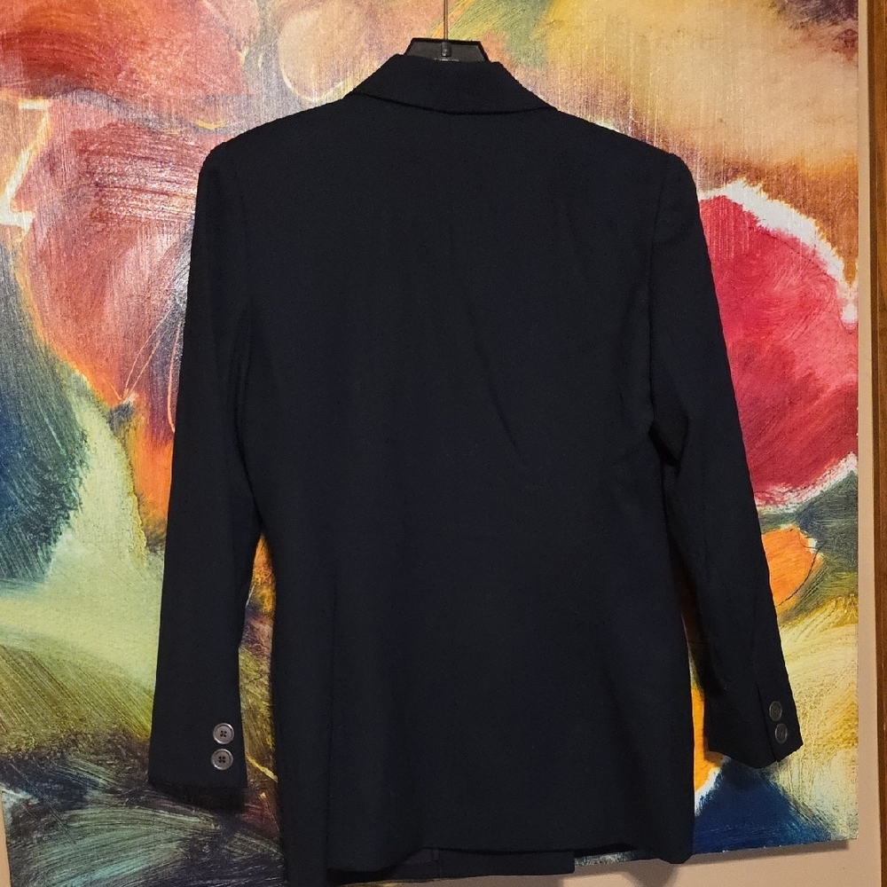 BALLIET'S OKLAHOMA CITY Women's Classic Black Blazer - Picture 6 of 10